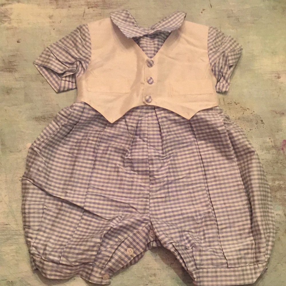 Boys One Piece Button Down Formal Wear